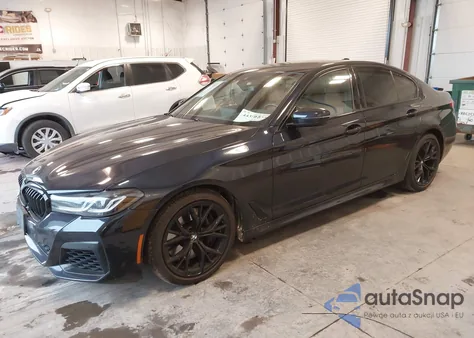 2021 BMW 540I xDrive z USA, uszkodzony, nr VIN WBA73BJ03MWW90424